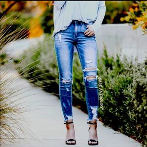 KanCan HIGH RISE/ANKLE SKINNY